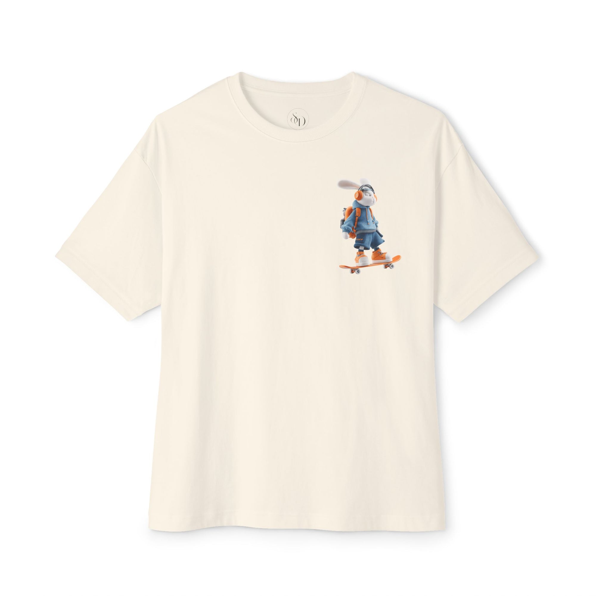 Boxy Oversized Tee | Relaxed Fit Cotton Crewneck