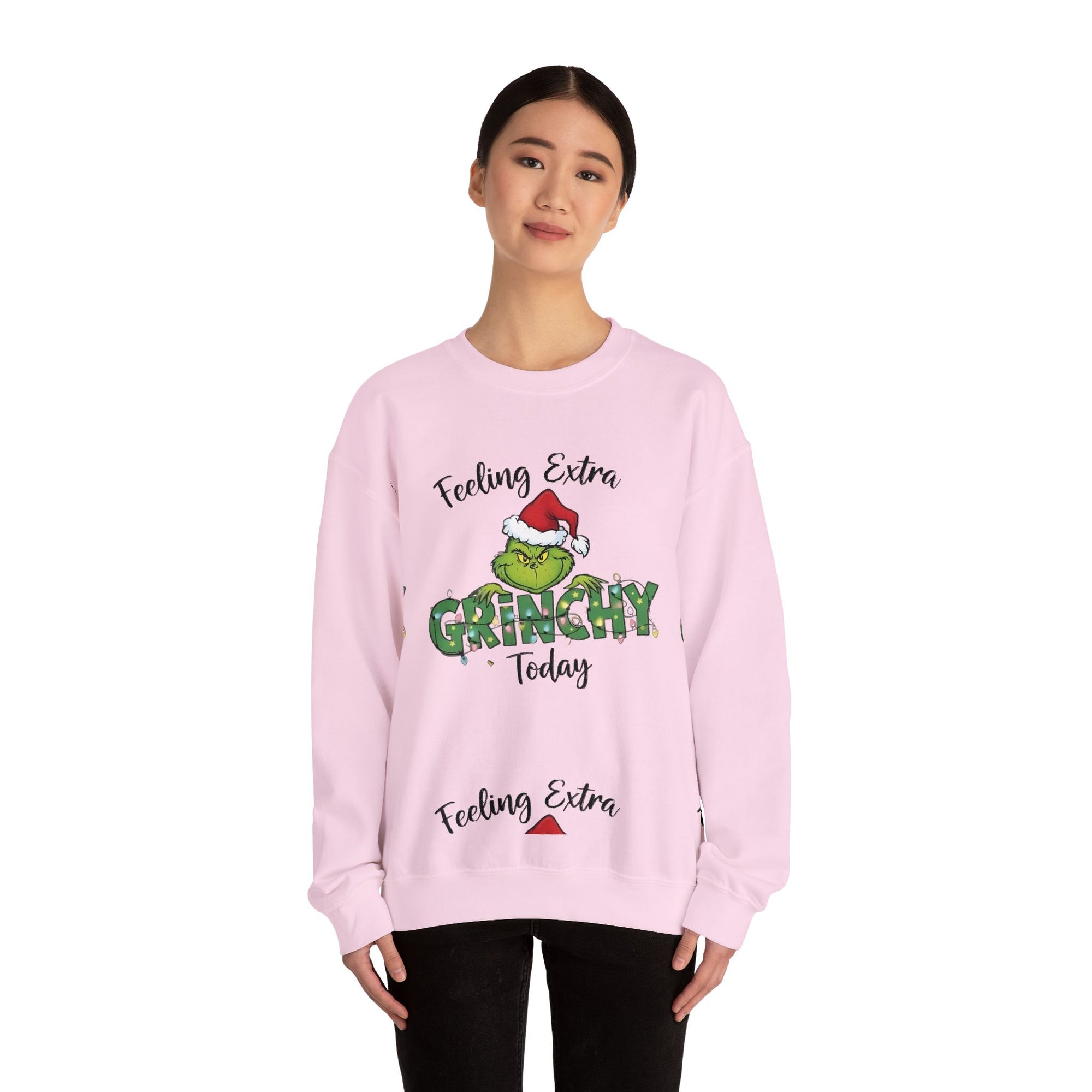 Grinch Christmas Crewneck | Funny Cozy Holiday Sweatshirt