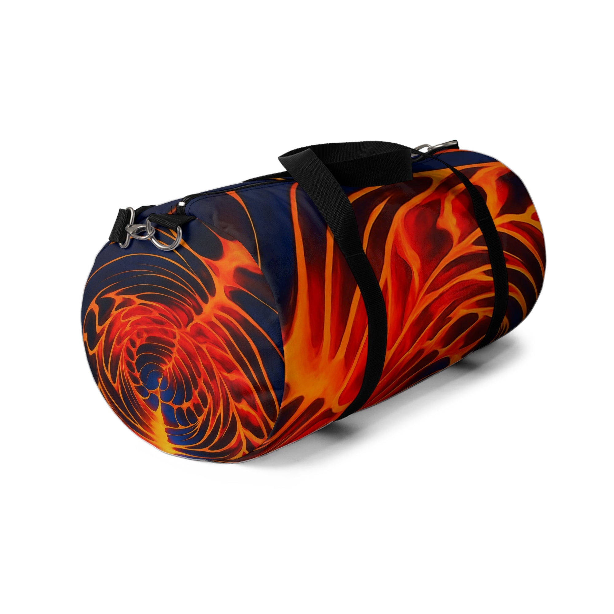 Fiery Abstract Duffel Bag | Bold Gym & Travel Bag