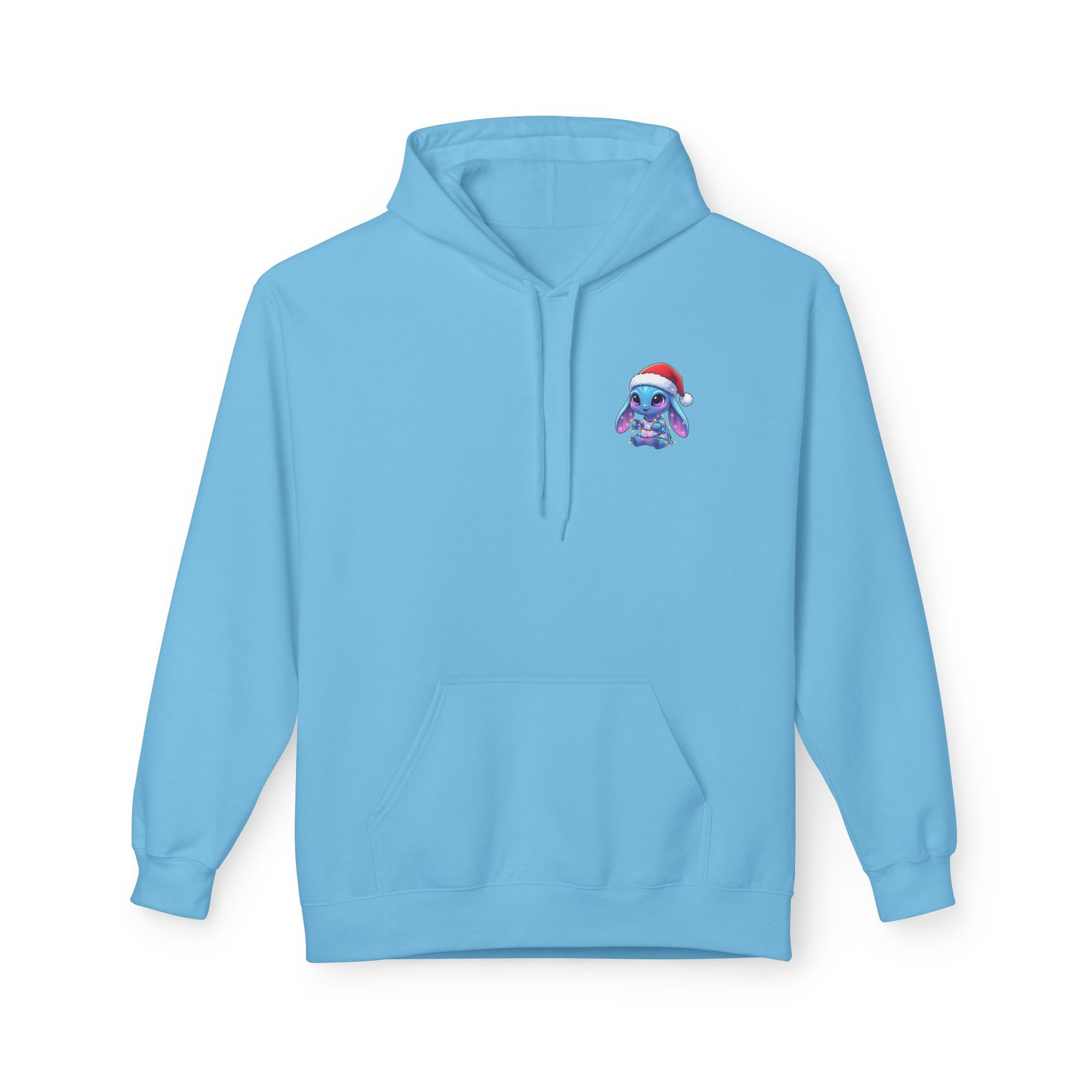 Cute Alien Christmas Hoodie | Blue Monster Holiday Sweatshirt