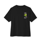 Raccoon Streetwear Tee — Cool Green Puffer Jacket Graphic Shirt
