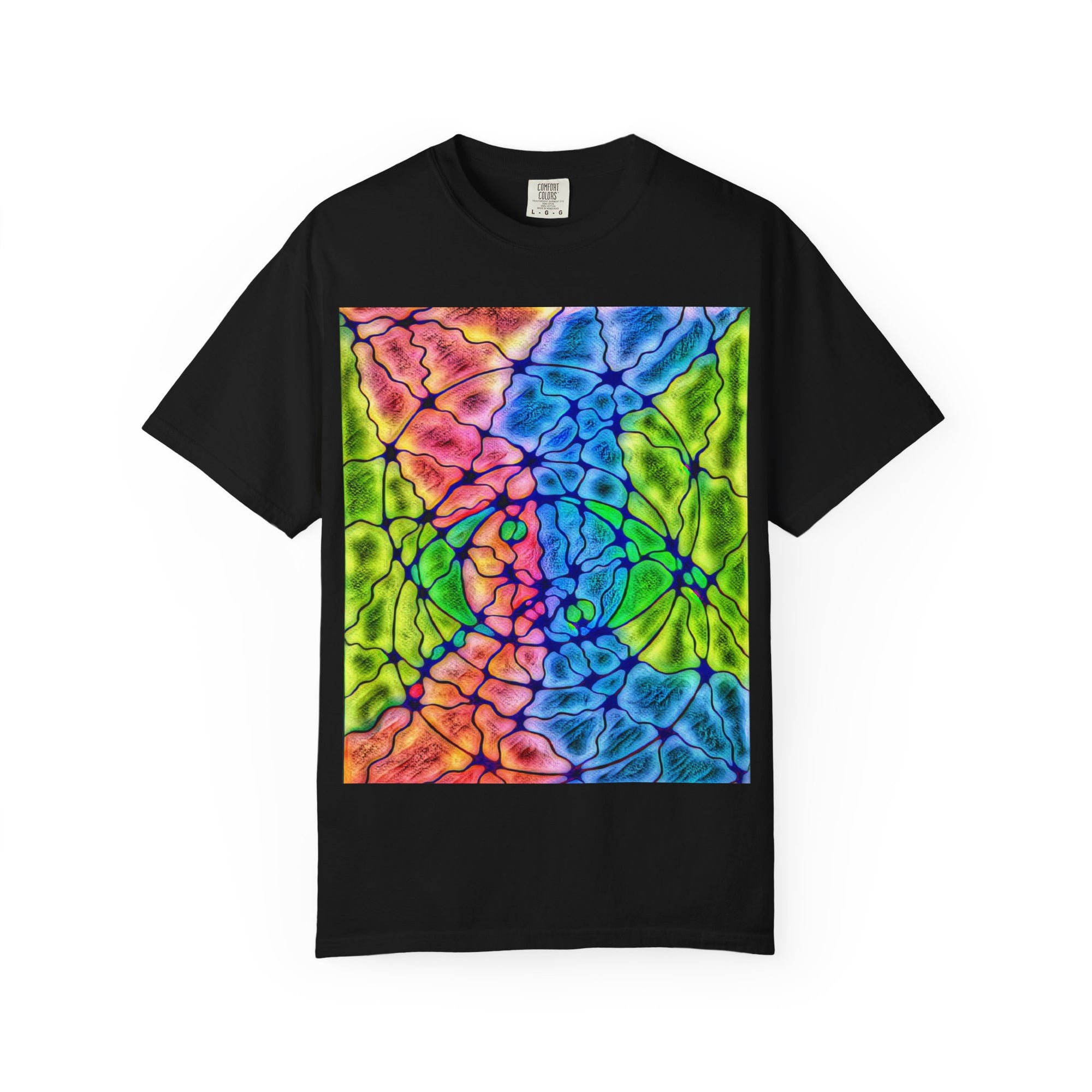 Colorful Tie Dye T-Shirt | Bright Abstract Pattern Tee