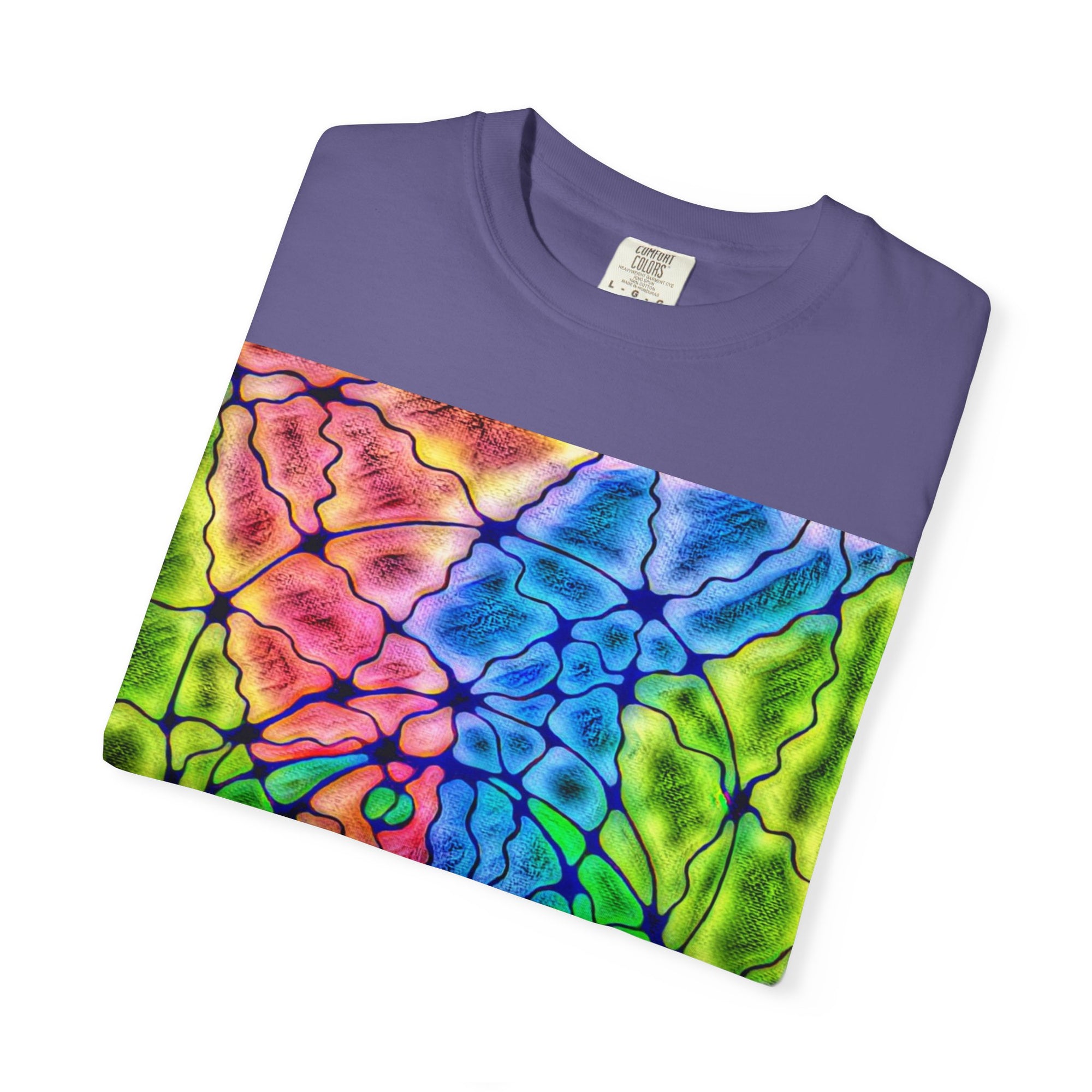 Colorful Tie Dye T-Shirt | Bright Abstract Pattern Tee
