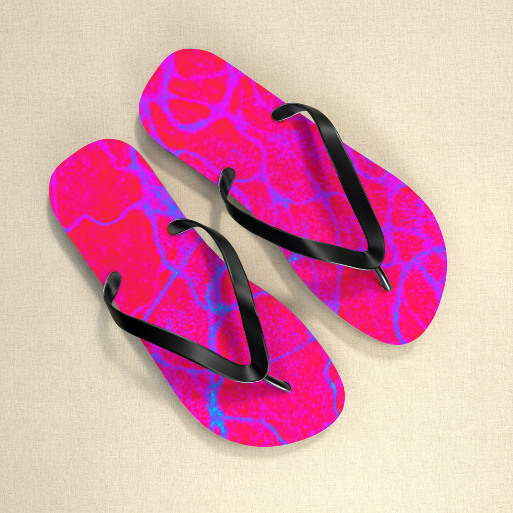 Beach Flip Flops | Colorful Summer Sandals | Bold Vacation Style