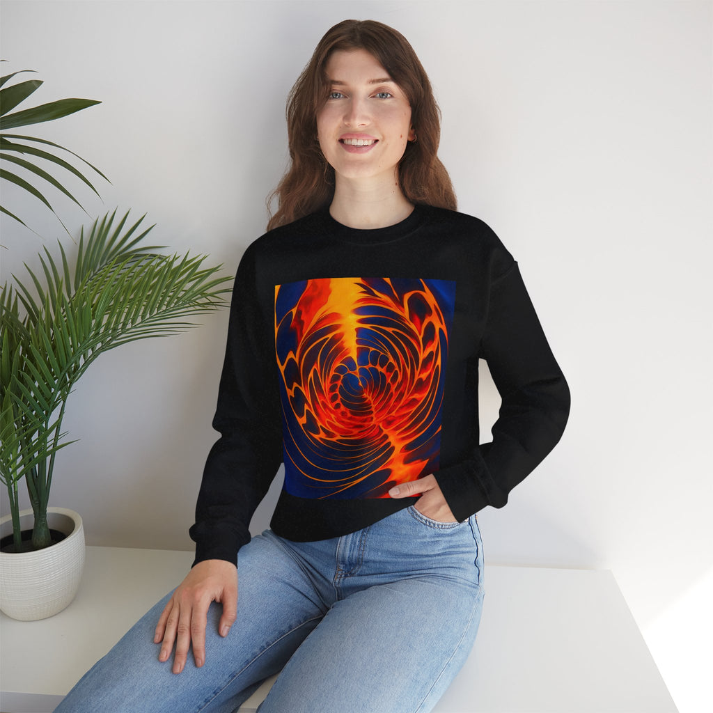 Colorful Swirl Sweatshirt | Unisex Graphic Crewneck