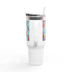 Colorful Travel Mug | Artistic Stainless Steel Tumbler