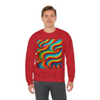 Colorful Swirl Sweatshirt | Cozy Unisex Crewneck