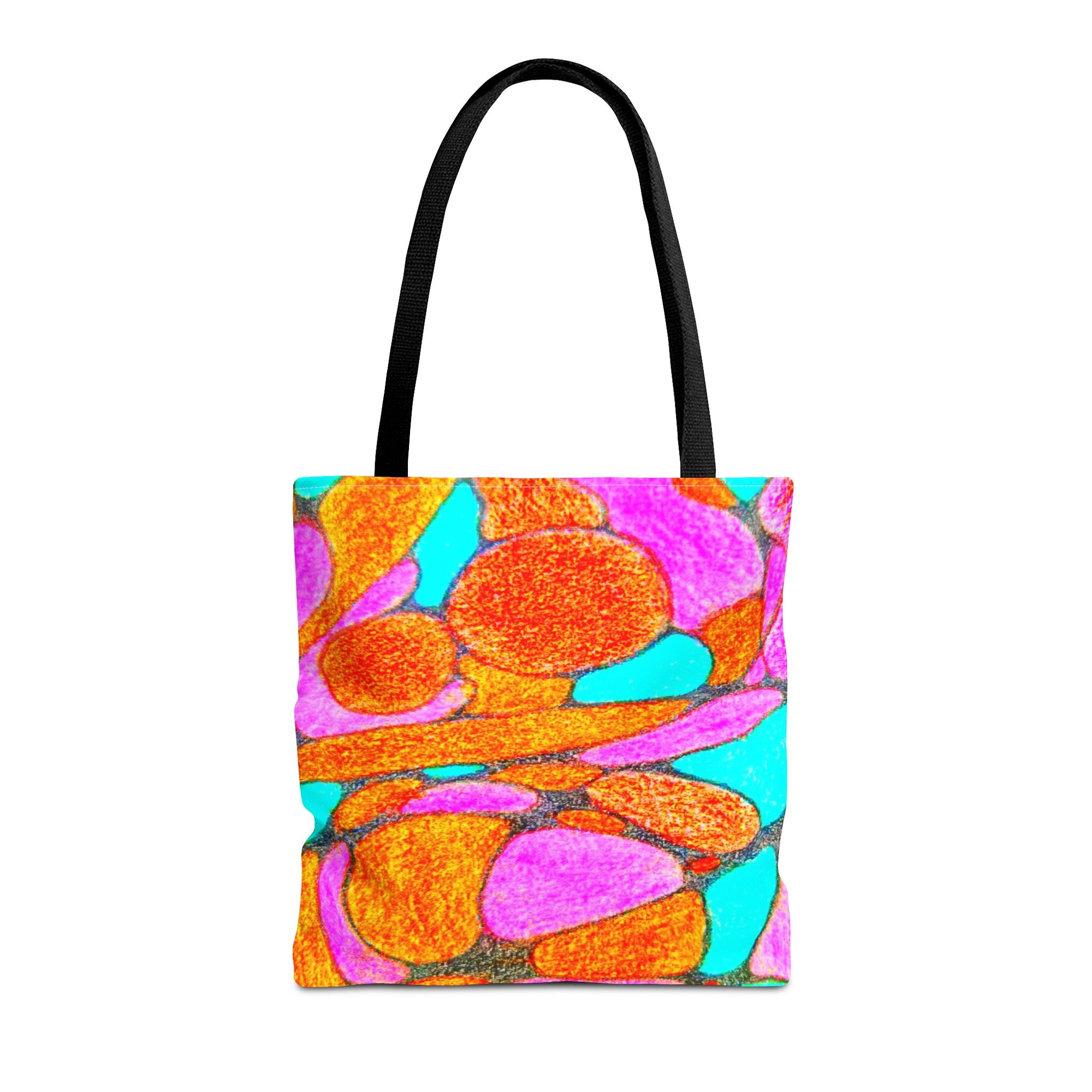 Vibrant Abstract Tote Bag - Art-Inspired, Shopping, Travel, Colorful Statement Accessory | Eco-Friendly Gift for Creative Souls