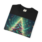 Colorful Christmas Tree T-Shirt | Neon Holiday Graphic Tee