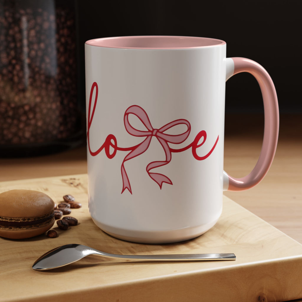 Romantic Bow Mug | Cute Valentine Coffee Cup | Coquette Style Gift