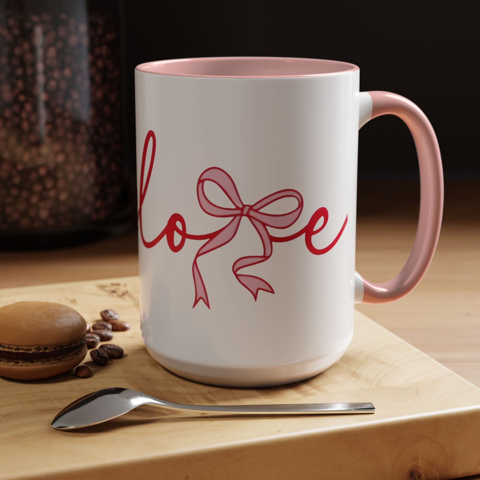 Romantic Bow Mug | Cute Valentine Coffee Cup | Coquette Style Gift