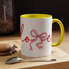 Romantic Bow Mug | Cute Valentine Coffee Cup | Coquette Style Gift