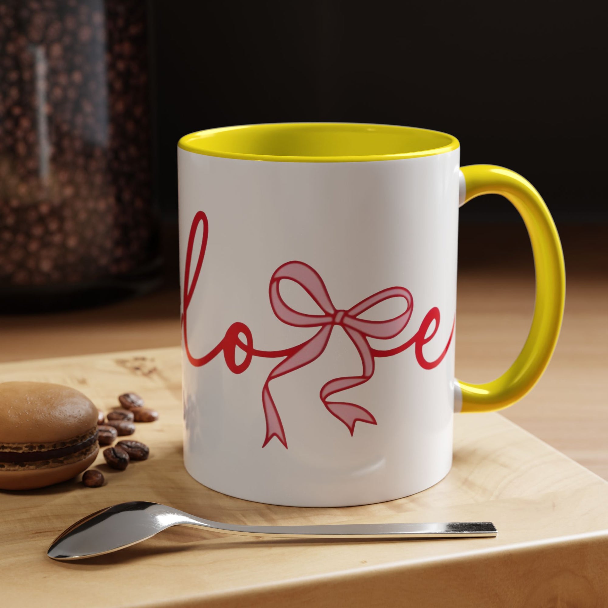 Romantic Bow Mug | Cute Valentine Coffee Cup | Coquette Style Gift
