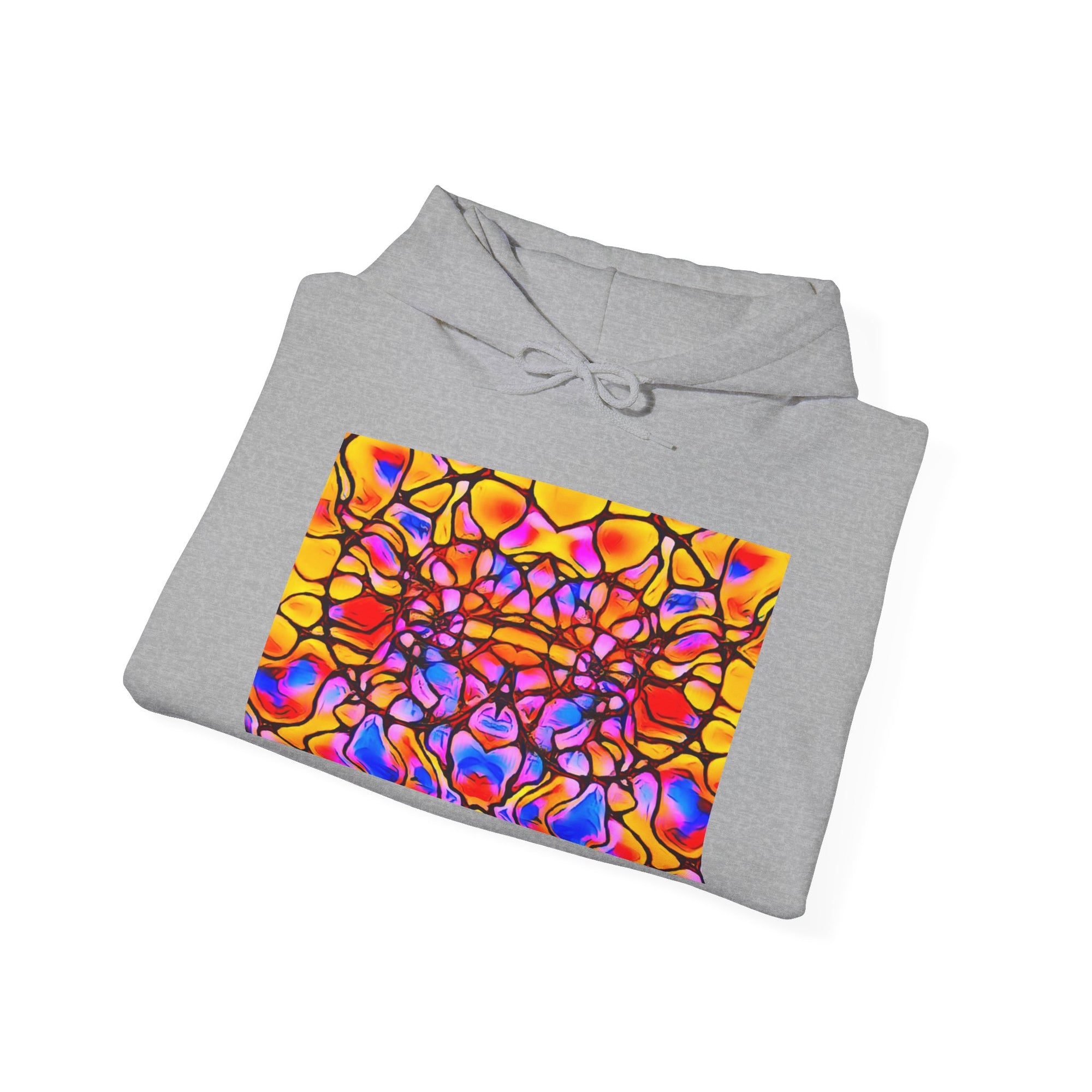 Colorful Abstract Unisex Hoodie | Bold Artistic Pullover