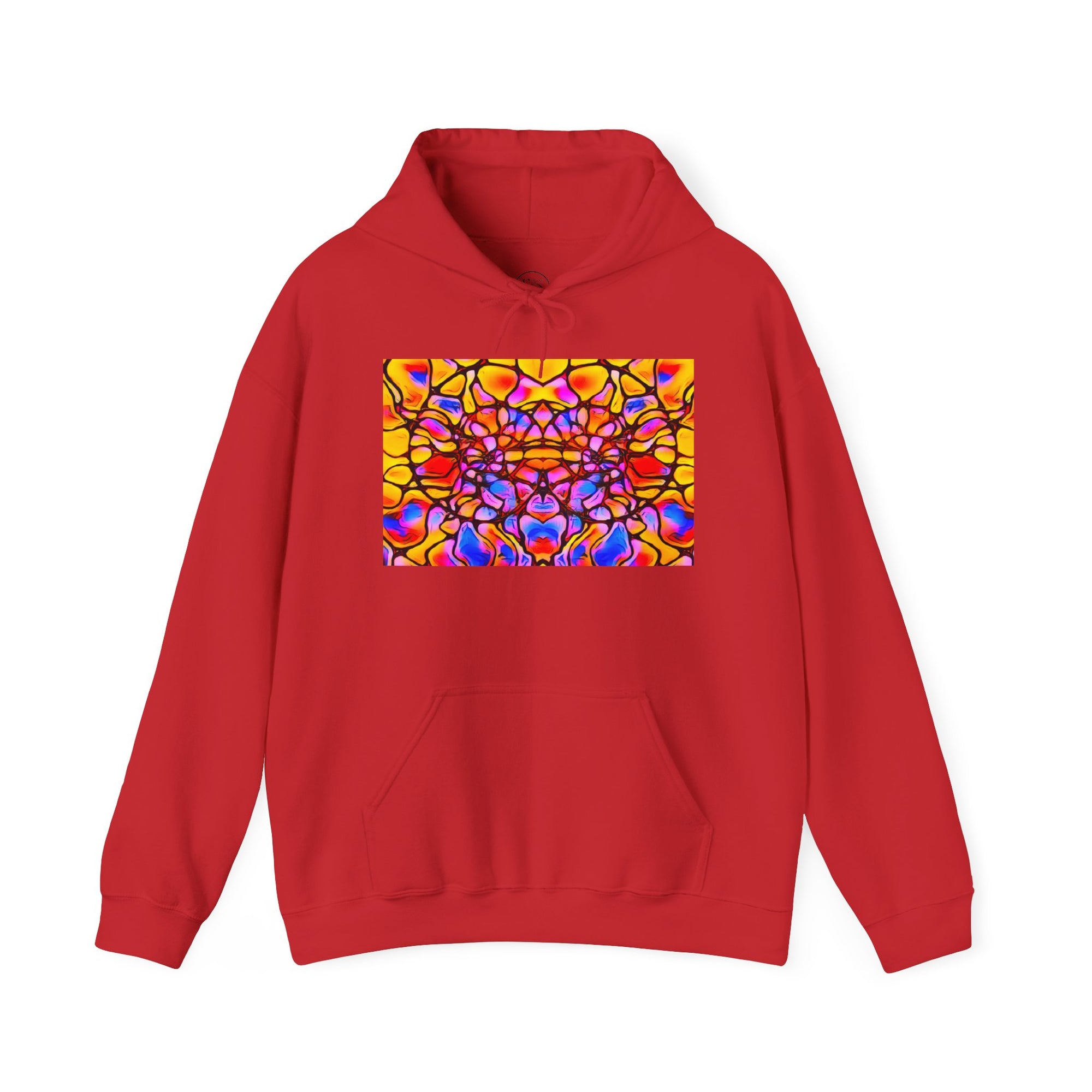 Colorful Abstract Unisex Hoodie | Bold Artistic Pullover