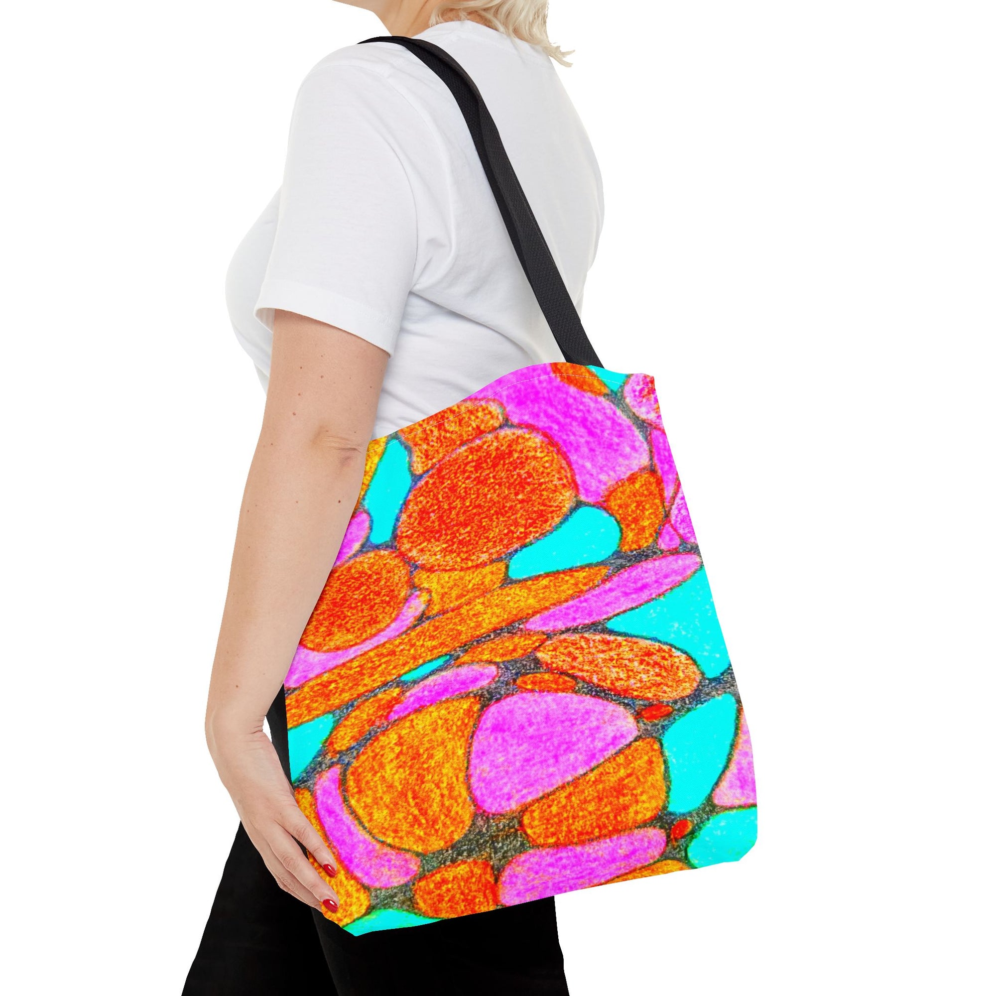 Colorful Abstract Tote Bag | Art Inspired Shopper