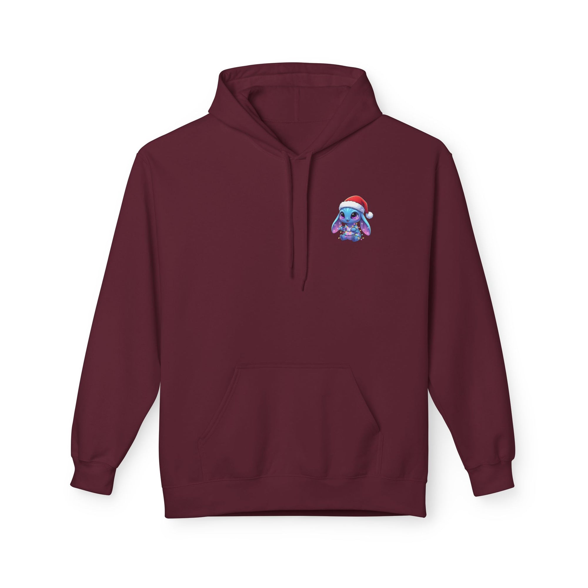Cute Alien Christmas Hoodie | Blue Monster Holiday Sweatshirt