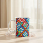 Abstract Art Mug | Bold Ceramic Coffee Cup | Modern Gift