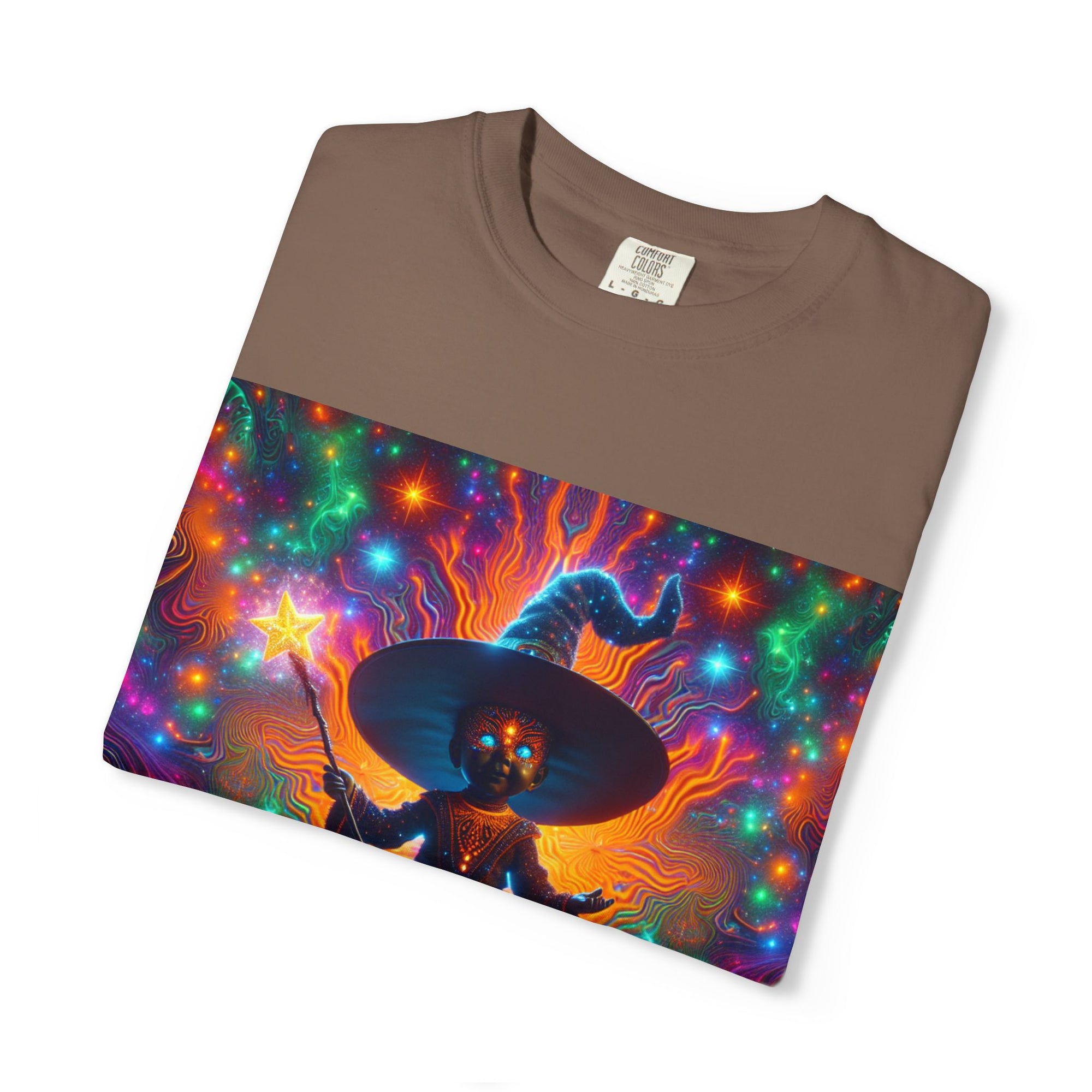 Vibrant Halloween Witch T-shirt, Unisex Casual Tee for Fall, Trick or Treat Gift, Spooky Party Wear, Witchy Style Clothing