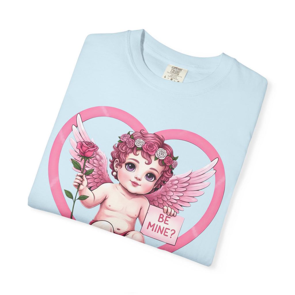 Cherub Graphic T-Shirt | Pink Cupid Heart Art Unisex Cotton Tee