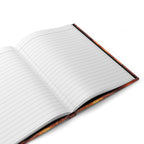 Twin Fire Horses Notebook | Fantasy Flame Journal Hardcover