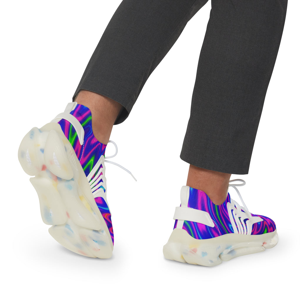 Men’s Mesh Sneakers | Colorful Athletic Shoes | Festival Streetwear