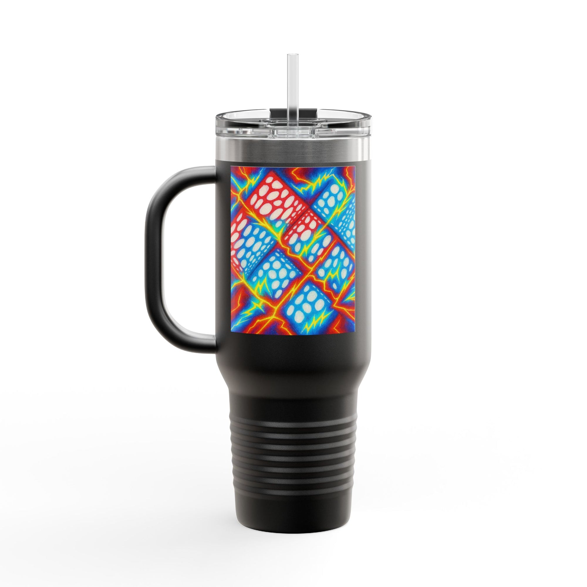 Colorful Travel Mug | Artistic Stainless Steel Tumbler