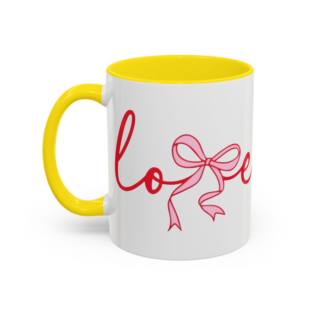 Romantic Bow Mug | Cute Valentine Coffee Cup | Coquette Style Gift