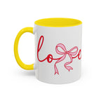 Romantic Bow Mug | Cute Valentine Coffee Cup | Coquette Style Gift