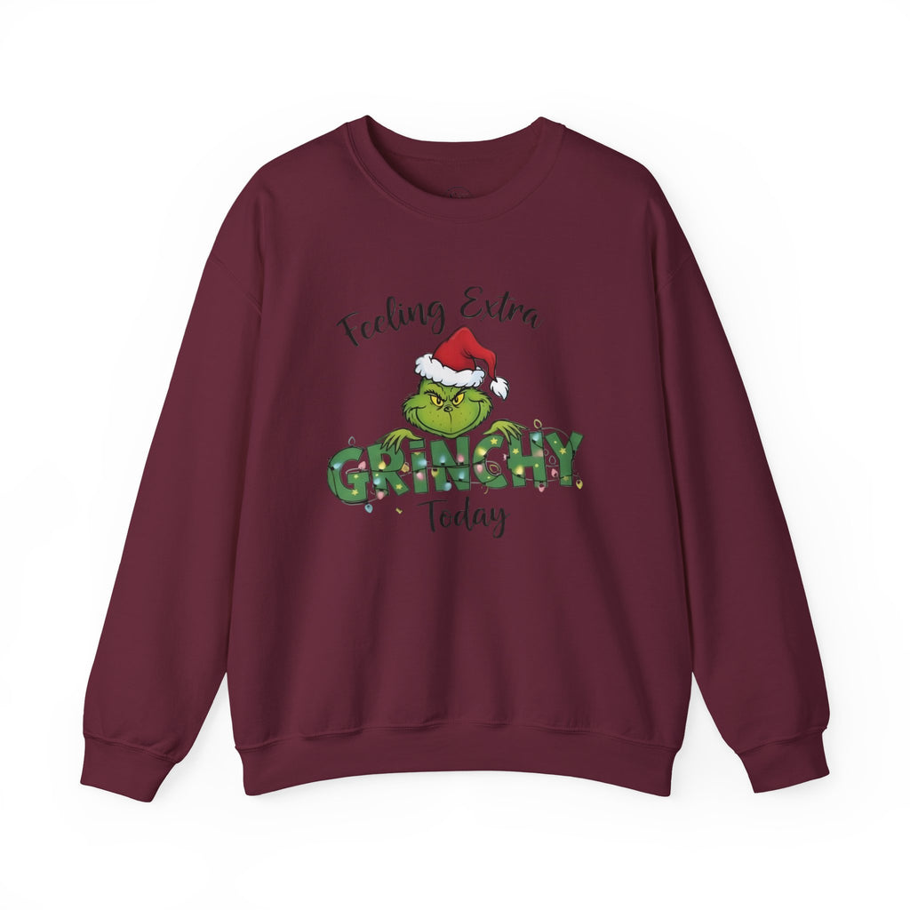 Grinch Christmas Crewneck | Funny Cozy Sweatshirt