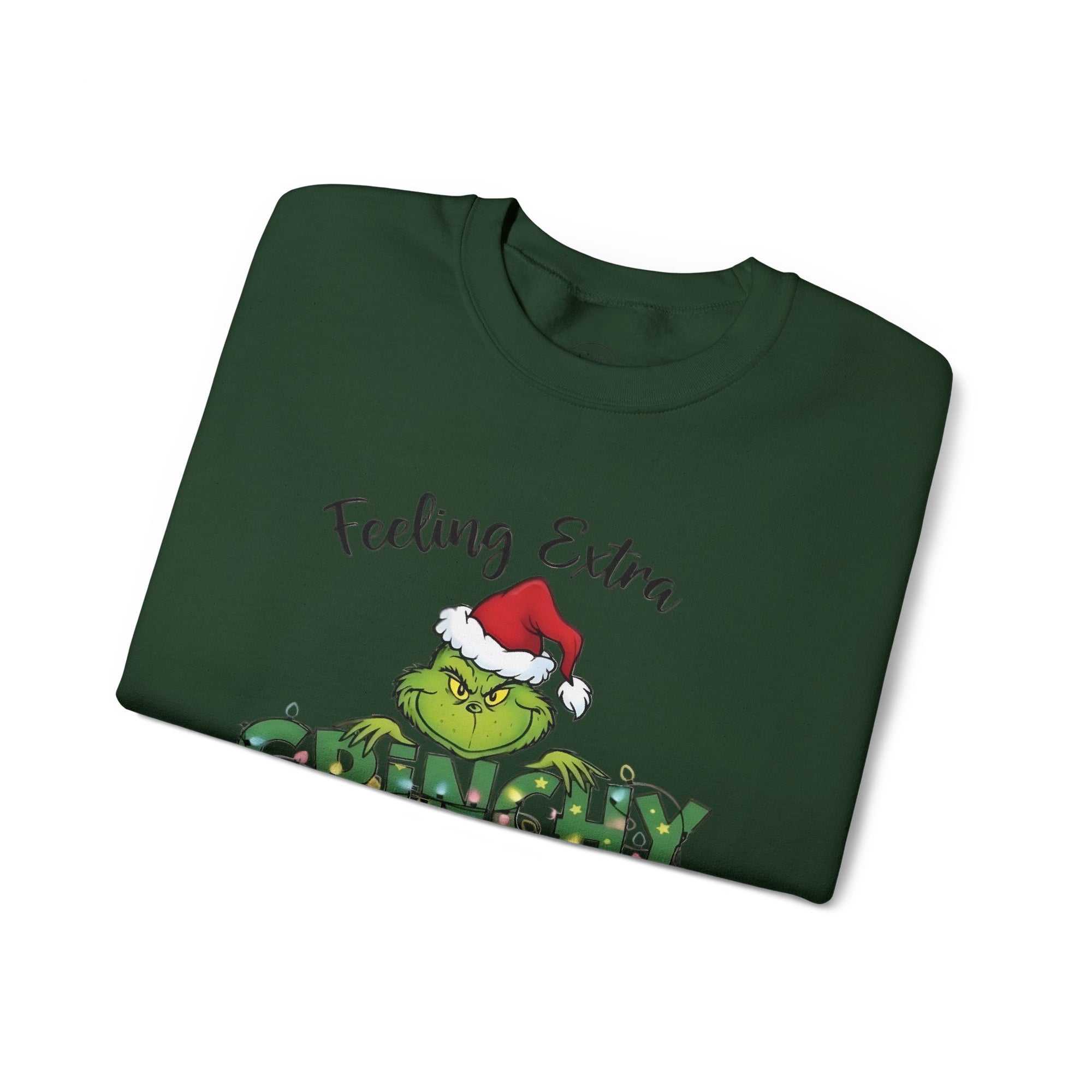 Grinch Christmas Crewneck | Funny Cozy Holiday Sweatshirt