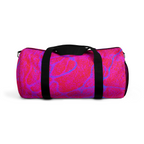 Vibrant Pink Duffel Bag | Abstract Gym & Travel Bag | Stylish Weekend Tote