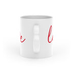 Heart Handle Mug | Romantic Coffee Cup