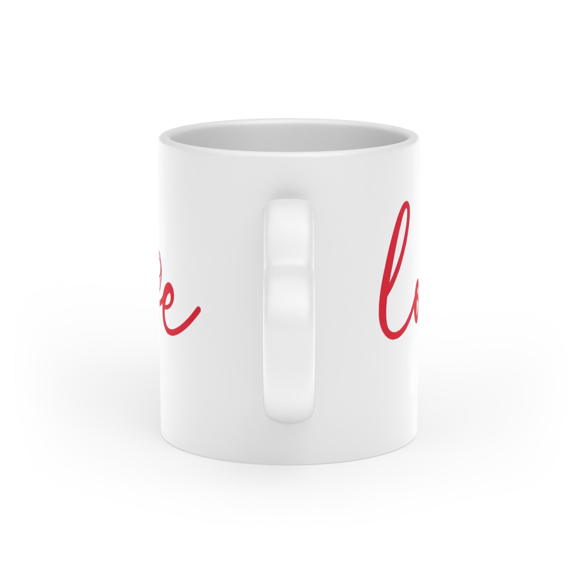 Heart Handle Mug | Romantic Coffee Cup