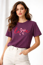 Love Script Graphic T-Shirt | Unisex Cotton Tee