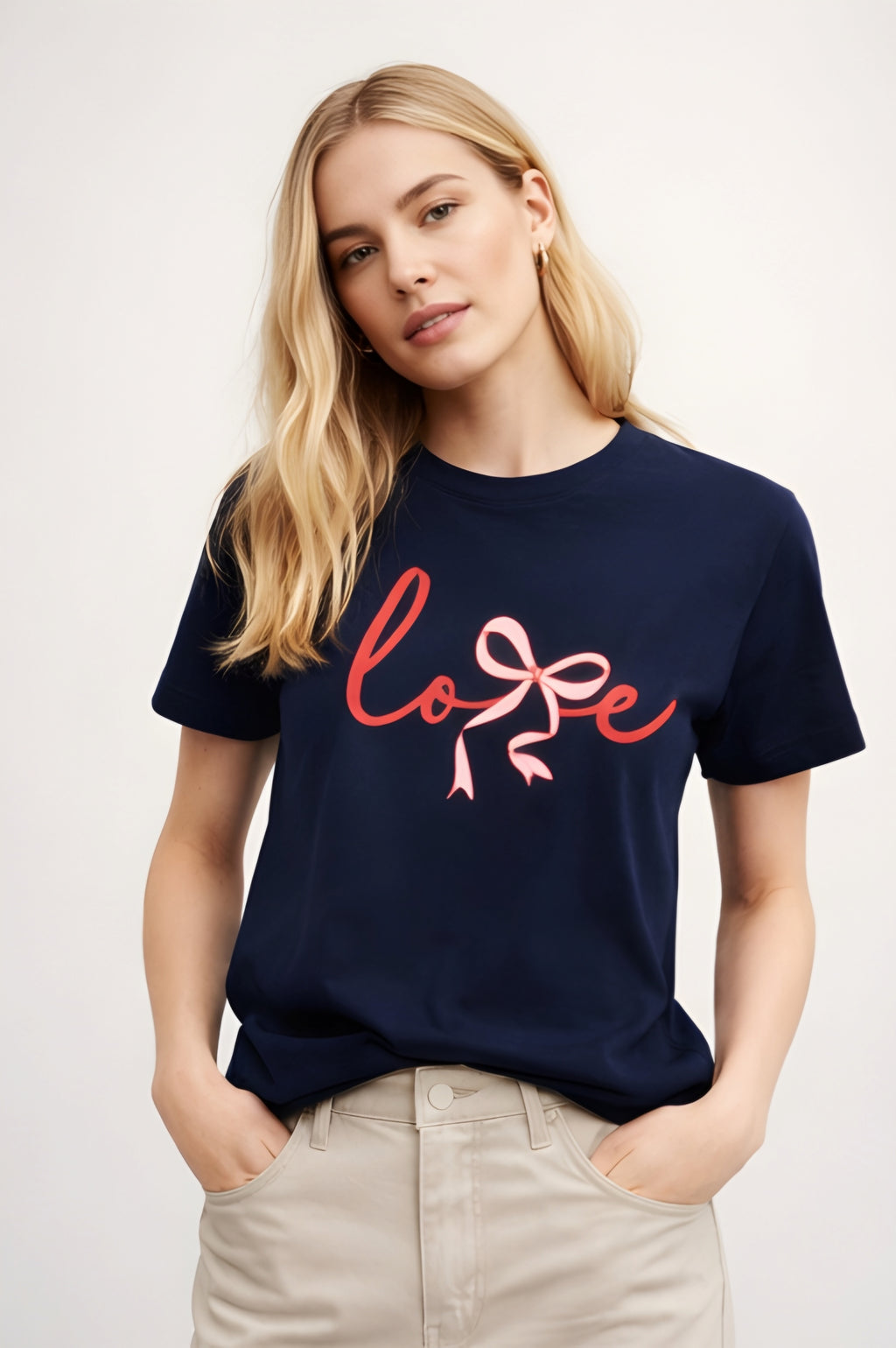 Love Script Graphic T-Shirt | Unisex Cotton Tee