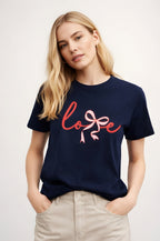 Love Script Graphic T-Shirt | Unisex Cotton Tee