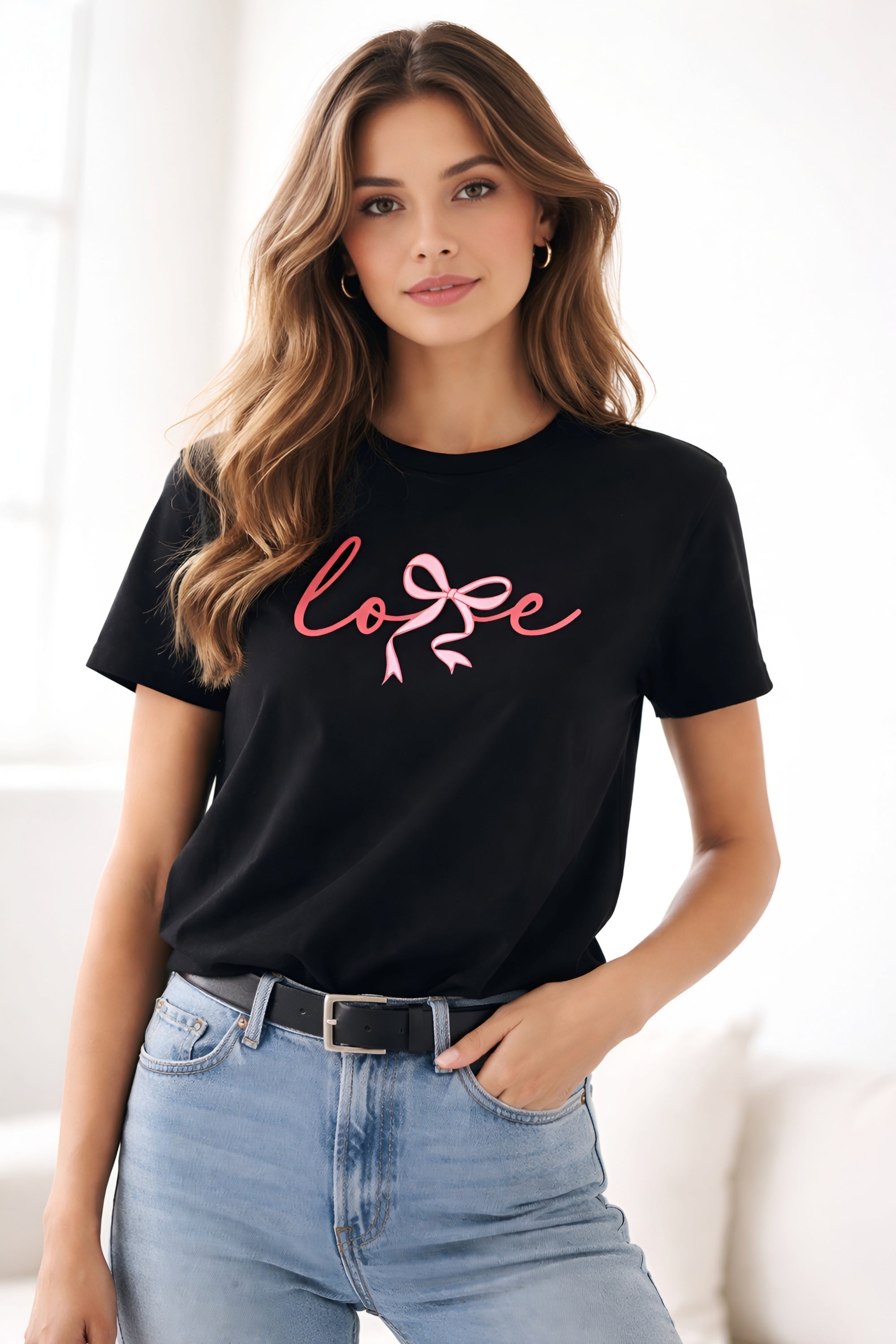 Love Script Graphic T-Shirt | Unisex Cotton Tee