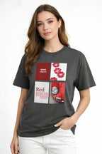 Cotton T-Shirt | Mon Chéri Aesthetic Kiss, Car Print