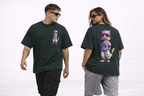 Cat Streetwear Tee — Cool Cat Graphic Oversized Boxy T‑Shirt