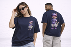 Cat Streetwear Tee — Cool Cat Graphic Oversized Boxy T‑Shirt