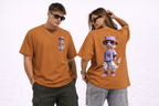 Cat Streetwear Tee — Cool Cat Graphic Oversized Boxy T‑Shirt