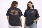 Anthropomorphic Street Crew Tee — Cartoon Fox & Friends Graphic T‑Shirt