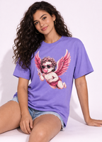 Cupid Angel T-Shirt | Cute Pink Valentine Graphic Tee