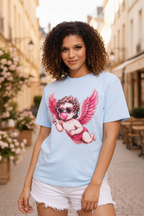 Cupid Angel T-Shirt | Cute Pink Valentine Graphic Tee