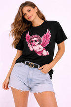 Cupid Angel T-Shirt | Cute Pink Valentine Graphic Tee
