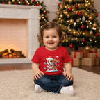 Cute Christmas Dog Shirt for Kids