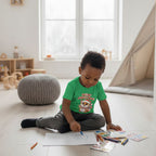 Christmas Squirrel Kids T-Shirt | Cute Woodland Animal Holiday Tee for Toddlers