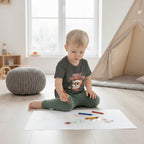 Christmas Squirrel Kids T-Shirt | Cute Woodland Animal Holiday Tee for Toddlers