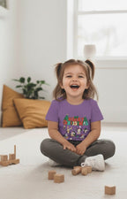 Christmas Woodland Animals Kids T-Shirt | Cute Holiday Tee for Toddlers